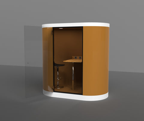 Cabine Phonebooth para 4 pessoas